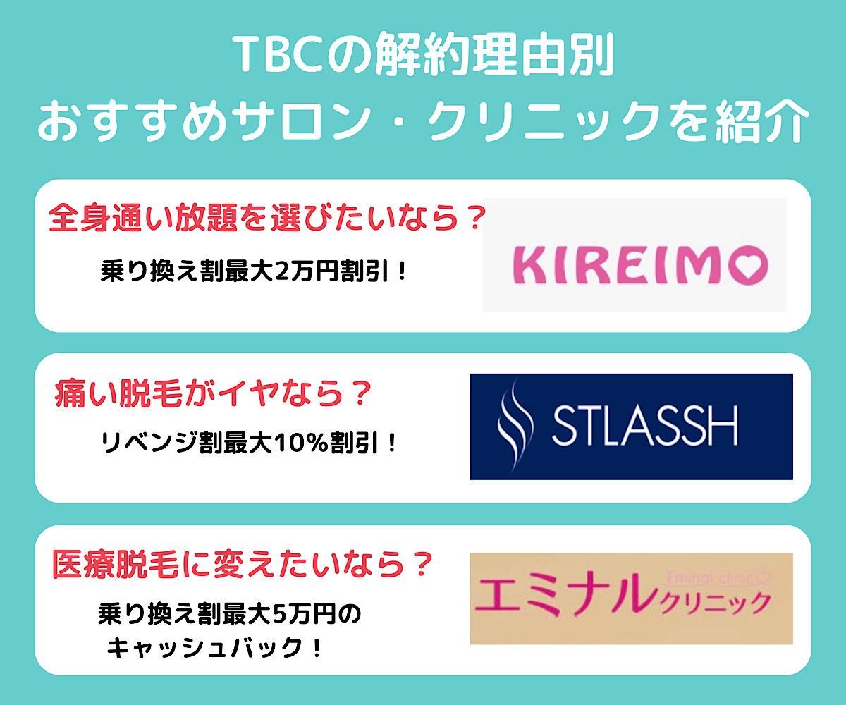 Tbc脱毛の途中解約は手数料がかかる 返金はいつ クーリングオフも解説 Eclamo エクラモ